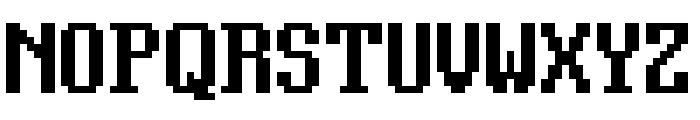 VGA New Regular Font UPPERCASE