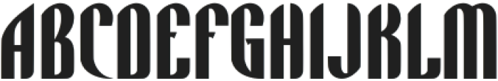 VhalzrRegular otf (400) Font UPPERCASE