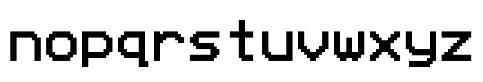 VHS Gothic Regular Font LOWERCASE