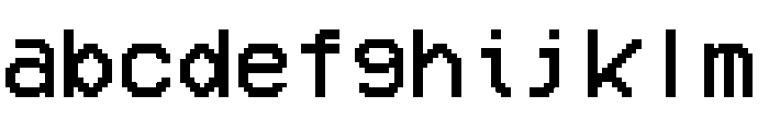 vhs/vcr osd Regular FONT