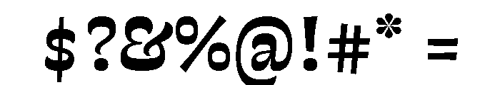 Violeta Bold Font OTHER CHARS