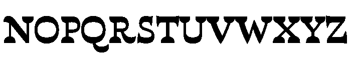 Violeta Bold Font UPPERCASE