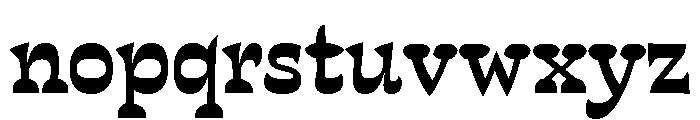 Violeta Bold Font LOWERCASE