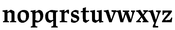 Violeta Semibold Font LOWERCASE