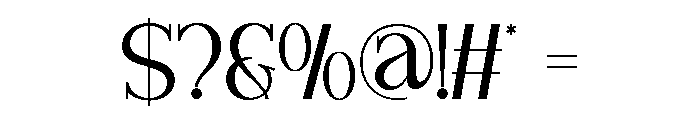 VIANEKA-Regular Font OTHER CHARS