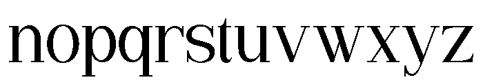 VIANEKA-Regular Font LOWERCASE