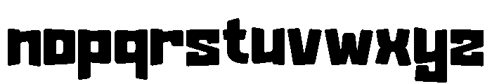 VIBRELO-Regular Font LOWERCASE