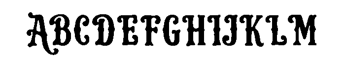 VICTOROUND Font UPPERCASE