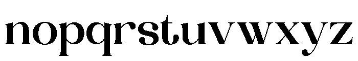 VILTORA-Regular Font LOWERCASE