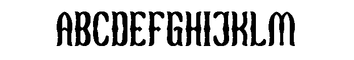 VINTAGE BOLDNESS Font UPPERCASE