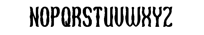 VINTAGE BOLDNESS Font UPPERCASE