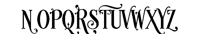 VIRELLA Font UPPERCASE