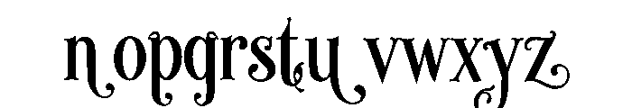 VIRELLA Font LOWERCASE