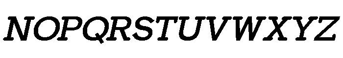 VIRENA Italic Font UPPERCASE