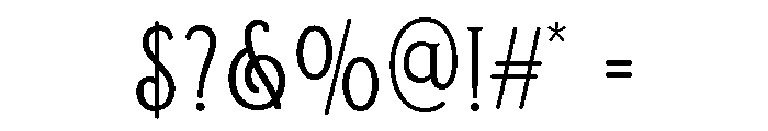 Vibe Sure Regular Font OTHER CHARS