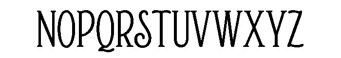 VibeSure-Regular Font LOWERCASE