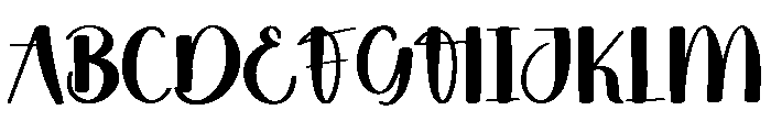 Vibes Autumn Font UPPERCASE