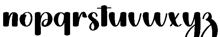 Vibes Autumn Font LOWERCASE