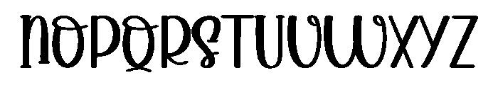 Vibes Dreams Font UPPERCASE