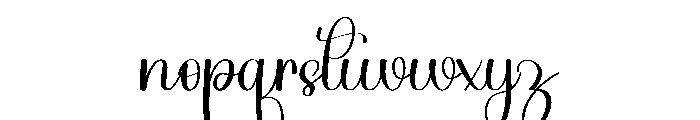 Vibes Easter Font LOWERCASE