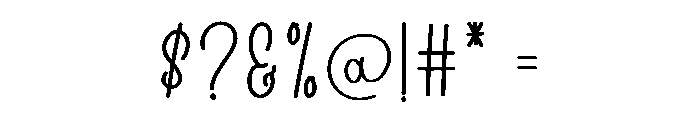 Vibes Farmhouse Font OTHER CHARS
