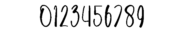 Vibes January Font OTHER CHARS
