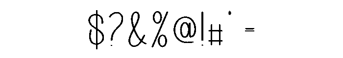 Vibes Snowman Font OTHER CHARS