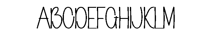 Vibes Snowman Font UPPERCASE