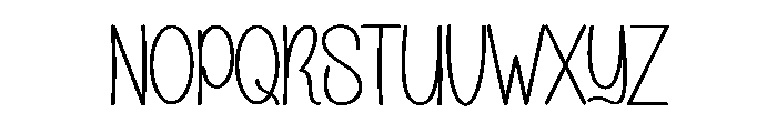 Vibes Snowman Font UPPERCASE