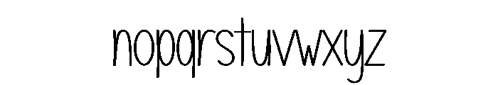 Vibes Snowman Font LOWERCASE