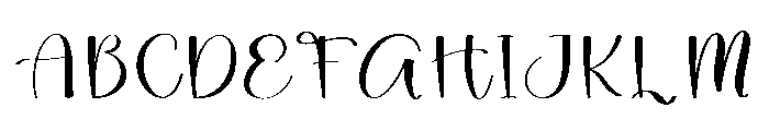 Vibes Valentine Font UPPERCASE