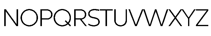 Vibrant Aesthetic Regular Font UPPERCASE