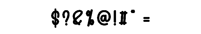 Vibrant Spirit Font OTHER CHARS