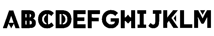 Vicky Regular Font UPPERCASE