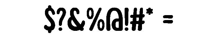 Victim Playful Regular Font OTHER CHARS