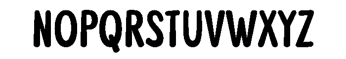 Victim Playful Regular Font UPPERCASE