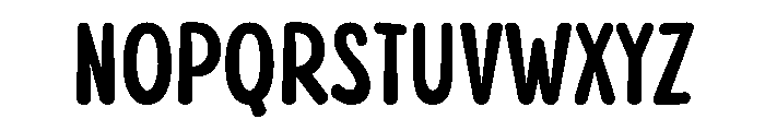 Victim Playful Regular Font LOWERCASE