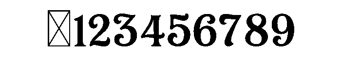 Victorian Bloom Bold Font OTHER CHARS