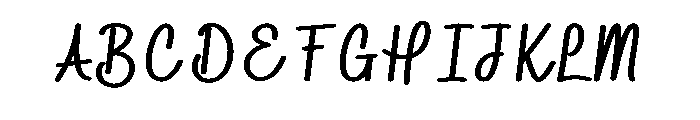 Victorian Signature Font UPPERCASE