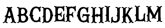 VictorianMood Font UPPERCASE