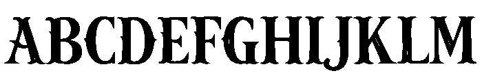 Victoriana Royale Font UPPERCASE