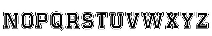 Victory Jersey Regular Font LOWERCASE