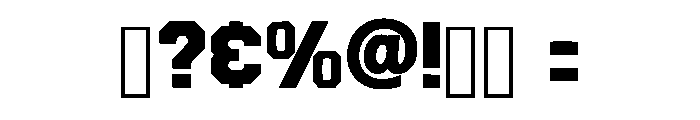 Victory League Regular Font OTHER CHARS