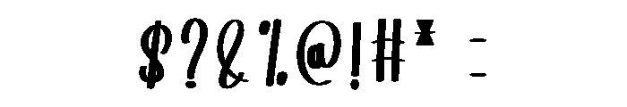 Victory Moment Font OTHER CHARS