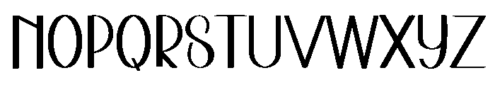 Victory Moment Font LOWERCASE