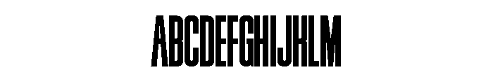 Victory Regular Font UPPERCASE