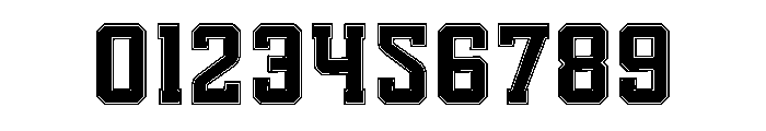Victory Squad Four Font OTHER CHARS