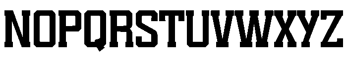 Victory Squad Ligature Font LOWERCASE