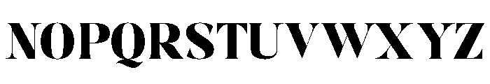 Victory Strong Font UPPERCASE