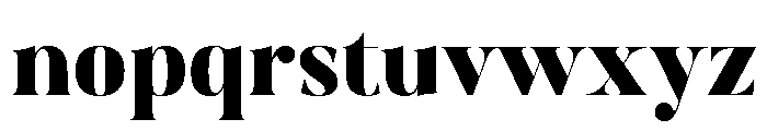 Victory Strong Font LOWERCASE